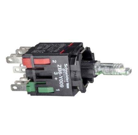 ZB6ZB35B Schneider Electric Harmony XB6 Series Contact & Light Block, 12 → 24V, 1NO + 1NC