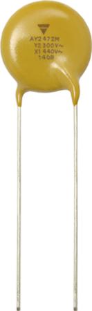 AY2103M61Y5VS63L0 Capacitor AY2 300VAC 10nF ±20% Y5V AECQ2