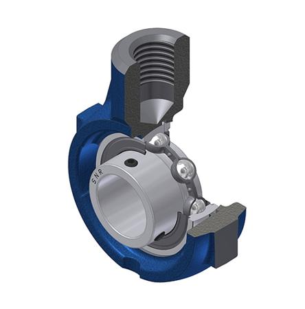 USEHE206 SNR 2 Hole Cylindrical,  30 mm ID