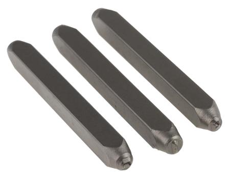 251-772 RS PRO 3mm x 9 Piece Engraving Punch Set, (0 → 9)