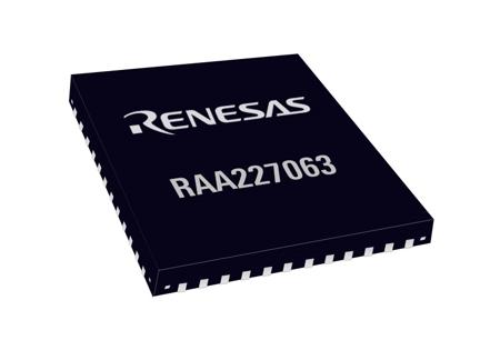 RAA2270634GNP-MA0 Renesas Electronics RAA2270634GNP#MA0, 3-Phase Motor Motor Driver IC