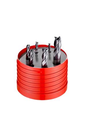 S991SET944 Dormer End Mill, 3 mm, 4 mm, 5 mm, 6 mm, 8 mm, 10 mm Cutter, Solid Carbide