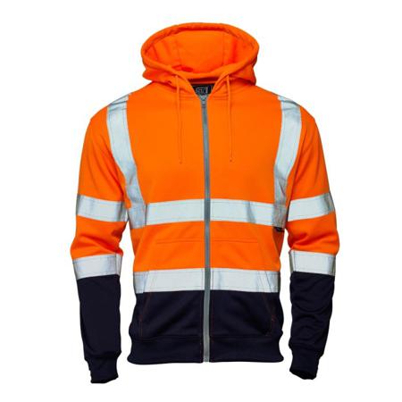 31882 Supertouch Orange Unisex Hoodie, M