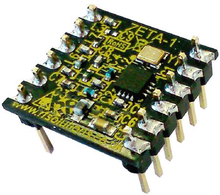 ZETA-433-D RF Solutions  Module 433MHz, 1.8 → 3.6V