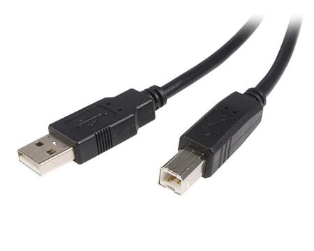 USB2HAB1M StarTech.com USB 2.0, Male USB A to Male USB B, 480Mbps, 1m