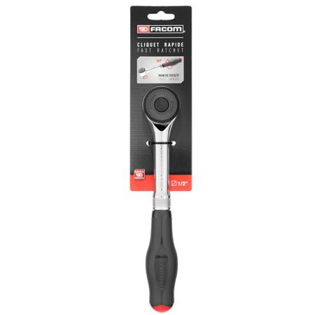 S.360PB Facom  1/2 in Square Ratchet with Bi-material Elastomer Handle, 251 mm Overall