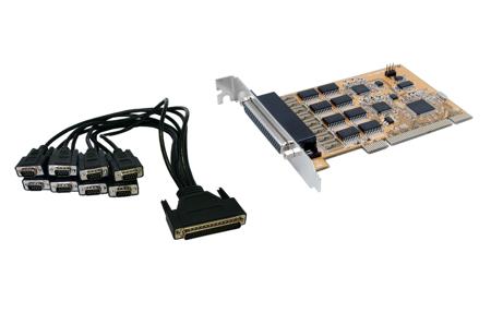 EX-41088 Exsys 8 Port PCI RS232 Serial Card