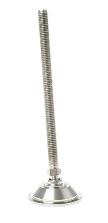 A080/005 Nu-Tech Engineering M12 Stainless Steel Adjustable Foot, 1500kg Static Load Capacity 10° Tilt Angle