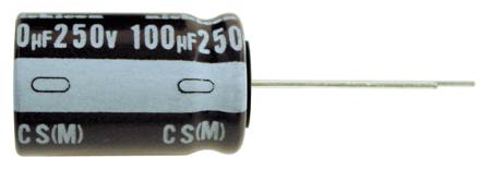 UCS2G470MHD6 Nichicon 47μF Aluminium Electrolytic Capacitor 400V dc, Radial, Through Hole -