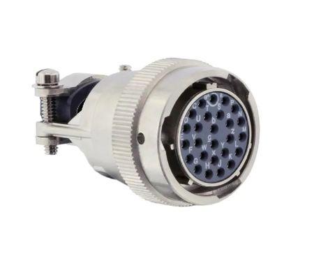 85106EC84S50 Souriau Sunbank by Eaton, 851 4 Way Cable Connector Plug, Socket Contacts,Shell Size 8, Bayonet Coupling, MIL-DTL-26482