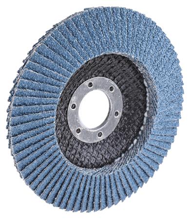3M556D-B61784 3M Zirconia Aluminium Coarse Flap Disc, P40 Grit, 13000rpm, 115mm x 22mm Bore