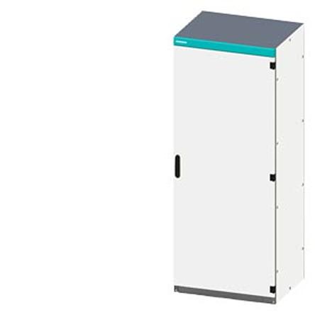 8MF1248-3BS4 Siemens 8MF1 Series Light Grey General Purpose Enclosure, IP40, 2200 x 400 x 800mm
