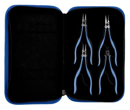 9061 Bahco  4-Piece Plier Set, Straight Tip, 170 mm Overall