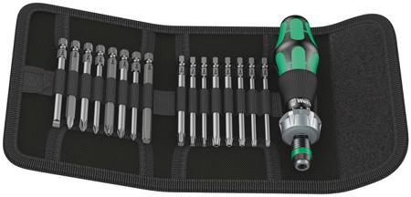 05051040001 Wera Driver Bit Set 17 Pieces