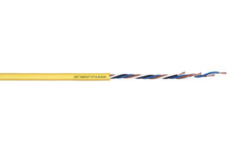 CF77.UL.03.04.INI (100m) Igus Chainflex CF77.UL Control Cable, 4 Cores, 0.34 mm², Unscreened, 100 m, Black Polyvinyl Chloride Sheath