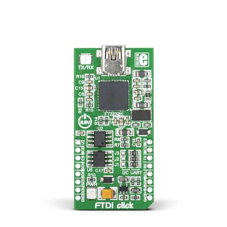 MIKROE-1421 MikroElektronika FTDI click FT2232H Development Kit for MikroBUS