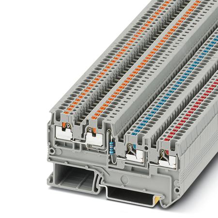 3209034 Phoenix Contact  PTIO 1 Series Grey, 1.5mm², Push In Termination