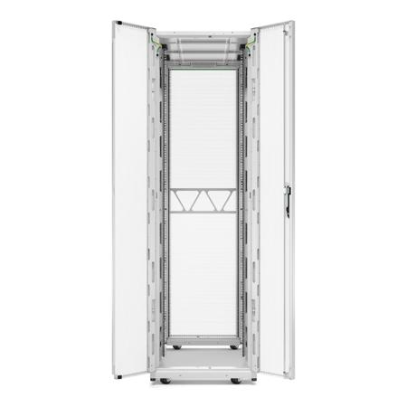 AR3300W2 APC NetShelter SX Series White 42 U Steel Enclosure , with 4 Post Frame, 1200 mm, 1991 mm Height 600 mm