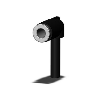 KQ2L04-99A-X35 SMC KQ2 Series One-touch Fitting, Push In 4 mm to 4 mm, Push-in Connection Style,