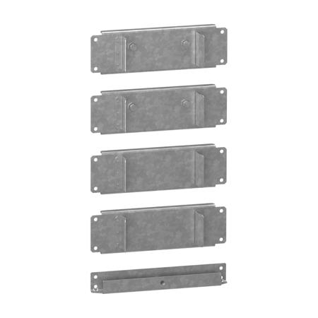 VW3A99ACFAA01 Schneider Electric Altivar Series Steel Mounting Plate, 210mm H, 410mm W for Use with Altivar Process Modular