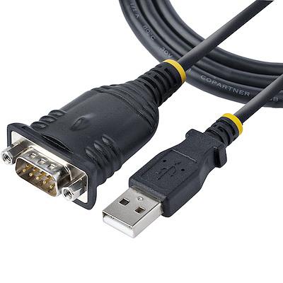 1P3FP-USB-SERIAL StarTech.com RS232 USB A Male to D-sub, 9 Pin Male Interface Converter