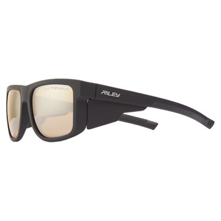 RLY00525 Riley Navigator Anti-Mist UV Safety Glasses, Mirror Polycarbonate Lens