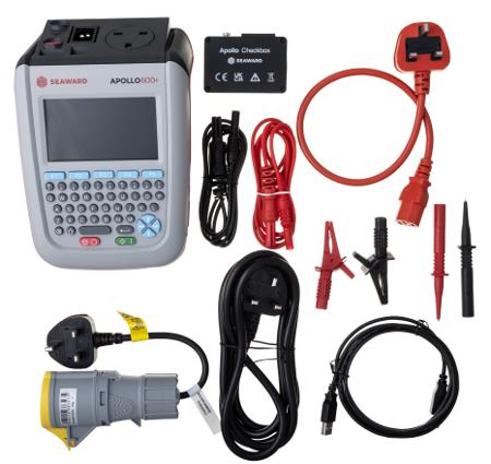 380A9896 Seaward Apollo 500 + Pro Bundle PAT Testing Kit, Class I Test Type