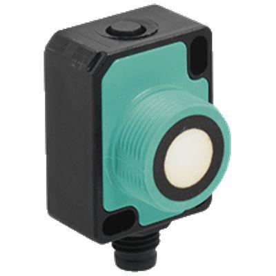 UC800-F77S-IU-IO-V31 Pepperl + Fuchs Ultrasonic Rectangular Proximity Sensor, M8, 60 → 800 mm Detection 0-10 V/4-20 mA, 18 →