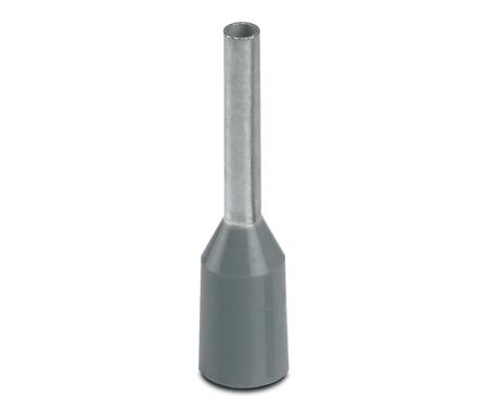 1208979 Phoenix Contact Ferrule, 14mm Pin Length, 1.3mm Pin Diameter, Grey