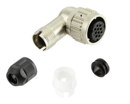 HR08D-12WLPK-10SC Hirose HR08D Series, 10 Pole Cable Mount Connector Plug, Female Contacts, IP67, IP68