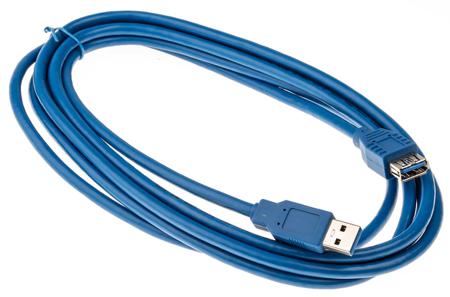 182-8840 RS PRO USB 3.0, Male USB A to Female USB A, 3m