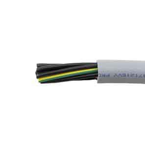 470515YY GE321 Alpha Wire Pro-Met Control Cable, 5 Cores 1.5 mm², Unscreened, 50 m, Grey Polyvinyl Chloride Sheath
