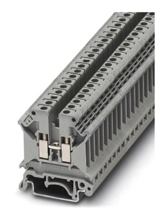 3048441 Phoenix Contact  UK5 N CB Series Grey, 0.2 → 6mm², Single-Level, Screw Termination
