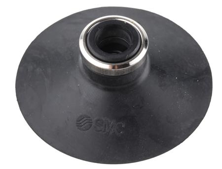 ZP50CN SMC 50mm Flat with Rib NBR Suction Cup