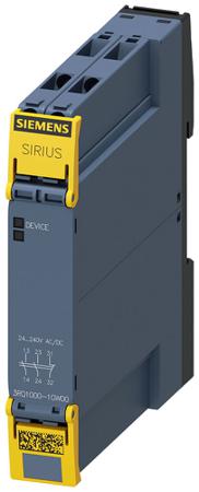 3RQ10001GW00 Siemens Force Guided Relay, 24 → 240V ac/dc Coil Voltage, 3 Pole, 2NO/1NC