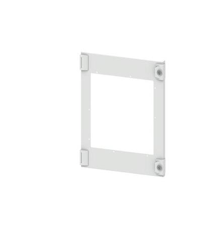 8PQ2055-4BA12 Siemens 8PQ2055 Series Sheet Steel RAL 7035 Module Door, 550mm H, 400mm W, 25mm D for Use with Sivacon S4