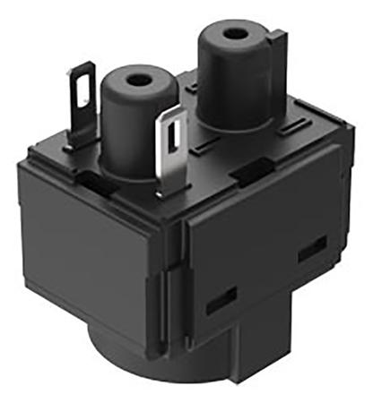 61-8745.17 EAO Contact Block for Use with Series 61 Switches, 250V ac/dc, 1NC