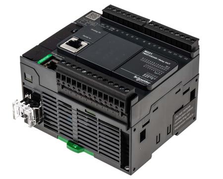 TM221CE24R Schneider Electric Modicon M221 Series PLC CPU, 100 → 240 V ac Supply, Digital Output, 14-Input, Discrete Input