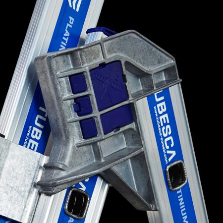 02443609 TUBESCA Aluminium Combination Ladder 9 steps 2.65m open length