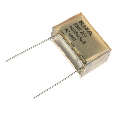 PMR209ME6220M470R30 KEMET RC Capacitor 220nF 470Ω Tolerance ±20% 250 V ac, 630V dc 1-way , Through Hole, PMR209