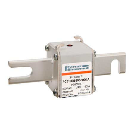 N300024 Mersen 500A German Standard Fuse, 31, 700V, 101.6mm