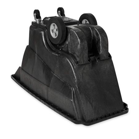 FG9T1400BLA Rubbermaid Commercial Products No Sack Truck, 850lb Load, 1457.45 X 670.05 X 860.55mm Load Plate