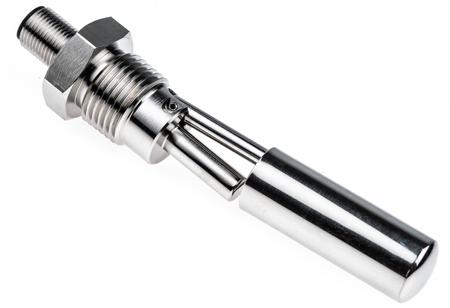 SSF212XPM12 Sensata Cynergy3 SSF212 Series Horizontal Stainless Steel Float Switch, Float, NO/NC, 240V ac Max, 200V dc Max