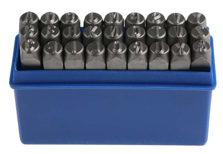 251-744 RS PRO 8mm x 27 Piece Engraving Punch Set, (Letters: A → Z, (&))
