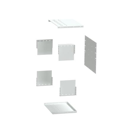 LVS04953 Schneider Electric PrismaSeT P Series RAL 9003 Cover Plate, 330mm W for Use with PrismaSeT PrismaSeT P Framework