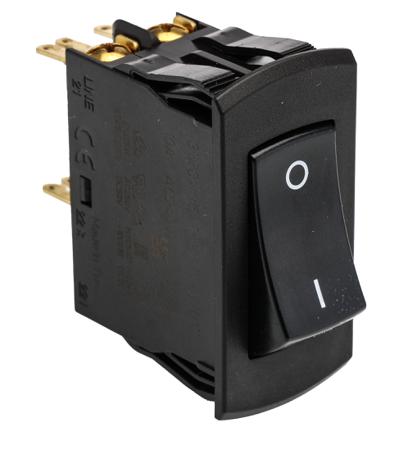 3120-N521-H7T1-W01D-10A ETA Thermal Circuit Breaker - 3120-N 2 Pole 50 V DC, 240 V AC Voltage Rating, 10A Current Rating