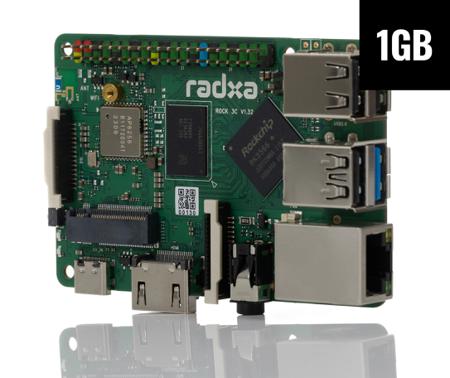 RS112-D1W2P1-B Okdo Bulk ROCK 3C 1GB Single Board Computer Box of 100