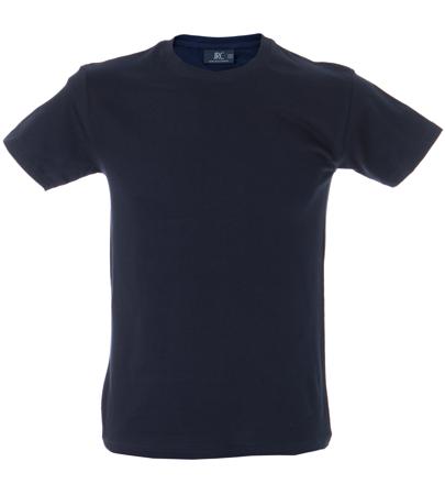 988630-XL-NAVY JRC Navy 100% Cotton Short Sleeve T-Shirt, UK- XL, EUR- XL