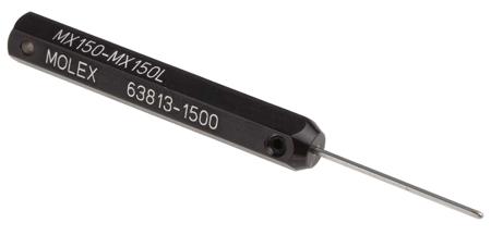 63813-1500 Molex Crimp Extraction Tool, HANDTOOL Series, Contact size 22 → 14AWG