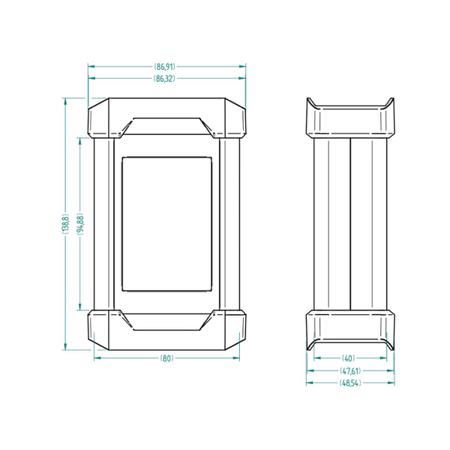 GM09-3 Hirst Magnetics  Gaussmeter, 3 → 350Hz